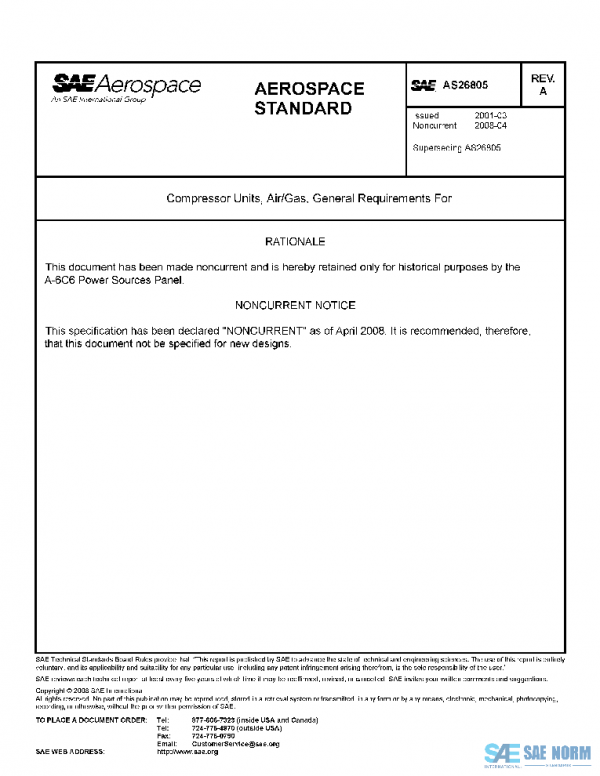 SAE AS26805A PDF