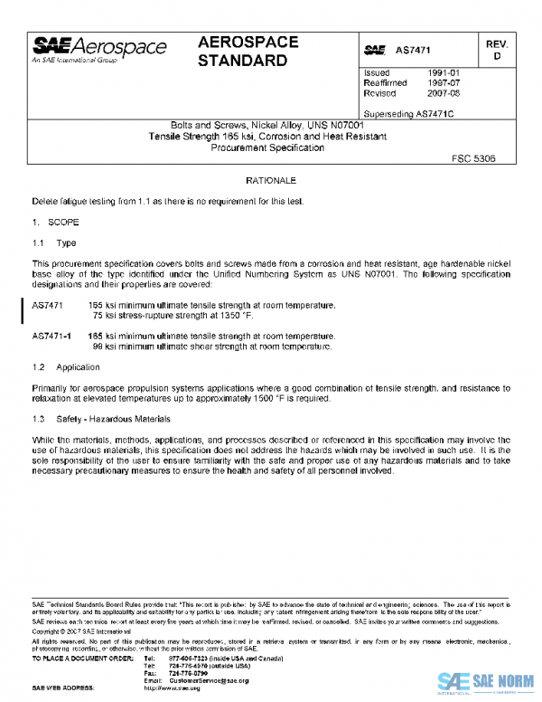 SAE AS7471D PDF