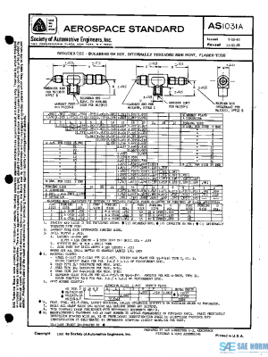 SAE AS1031A PDF