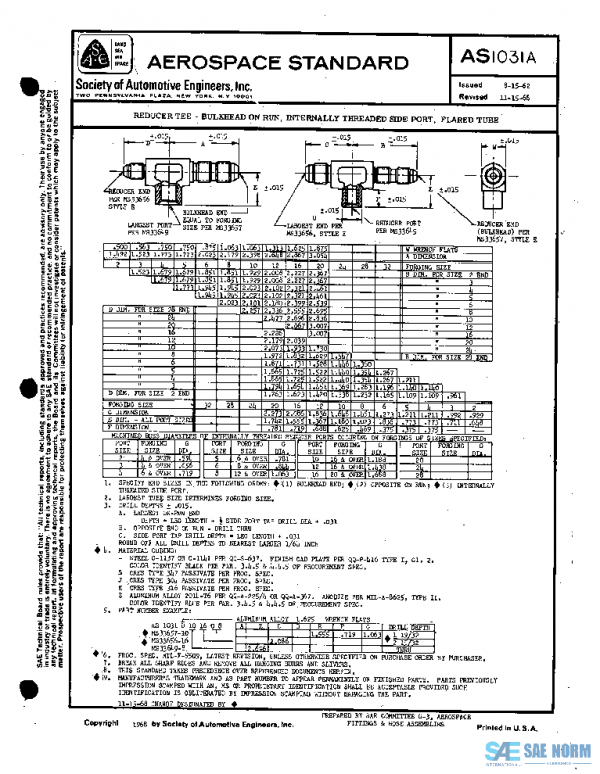 SAE AS1031A PDF