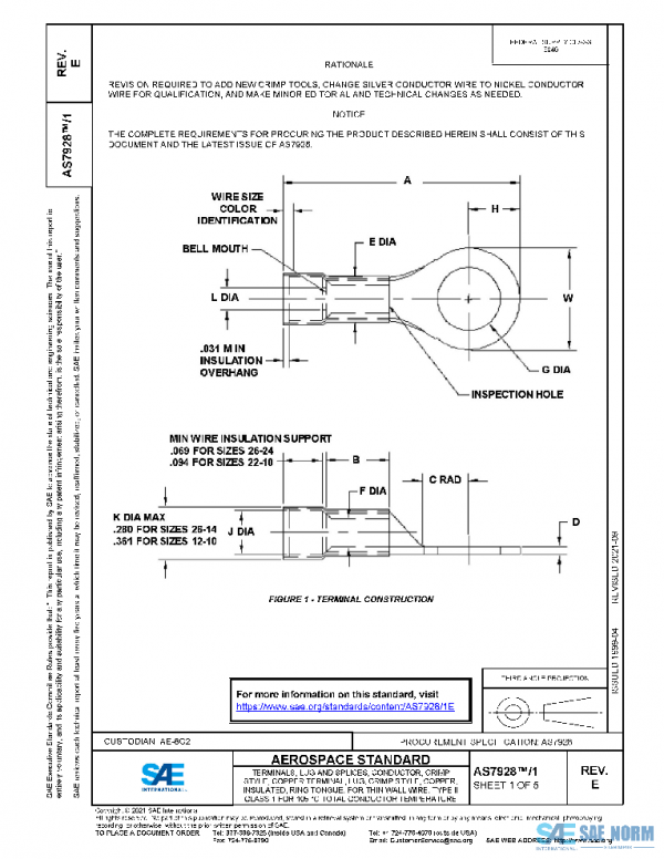 SAE AS7928/1E PDF