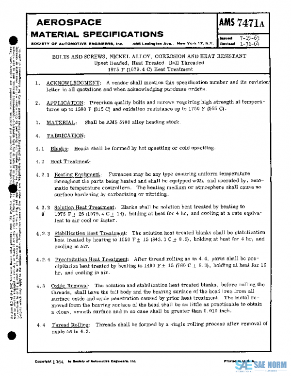 SAE AMS7471A PDF