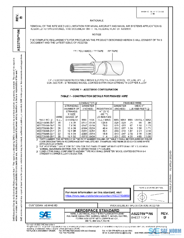 SAE AS22759/96B PDF