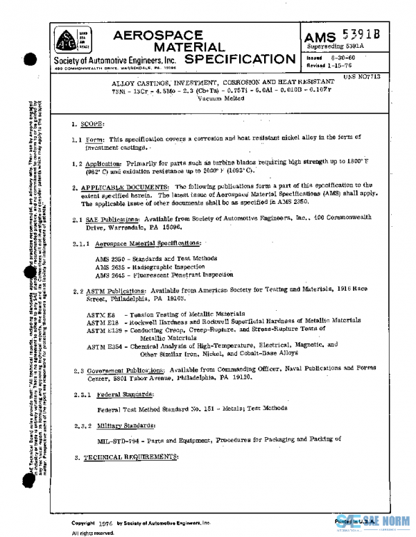 SAE AMS5391B PDF