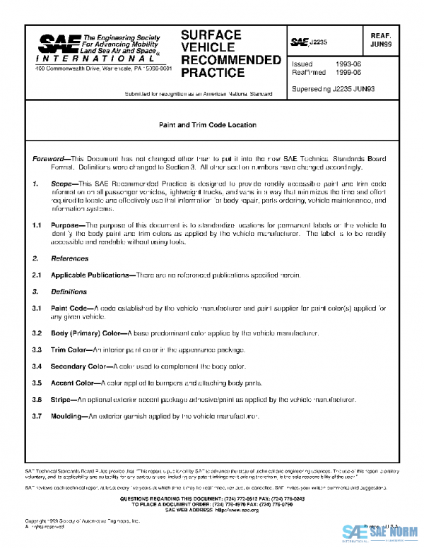 SAE J2235_199906 PDF