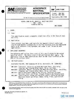 SAE AMS7719B PDF