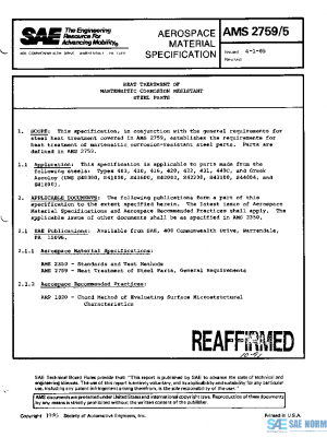 SAE AMS2759/5 PDF