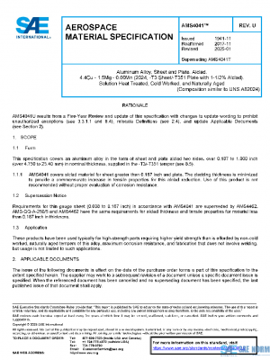 SAE AMS4041U PDF