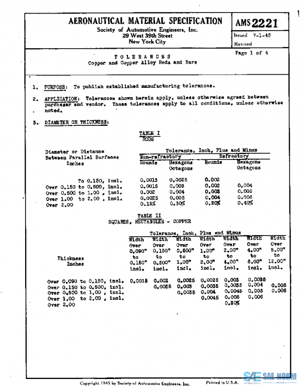 SAE AMS2221 PDF