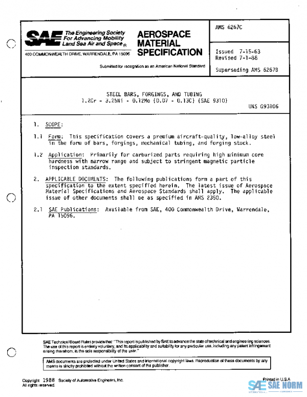 SAE AMS6267C PDF