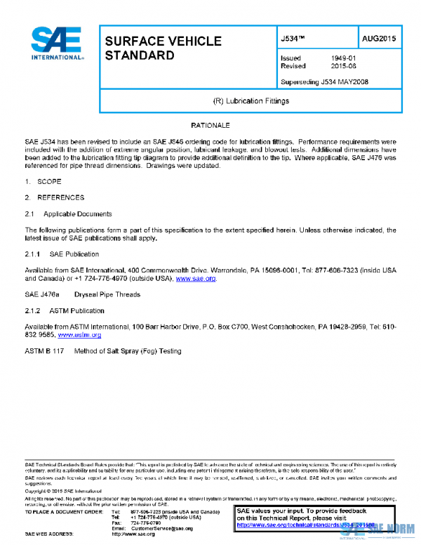 SAE J534_201508 PDF