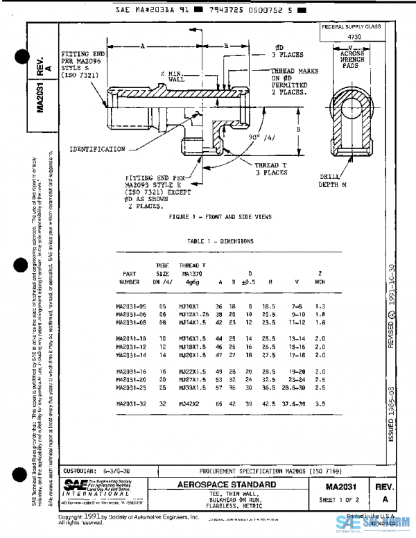 SAE MA2031A PDF