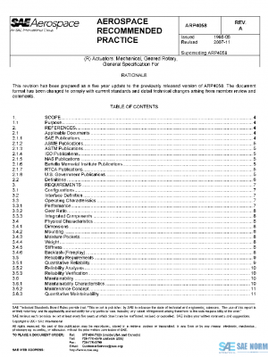 SAE ARP4058A PDF