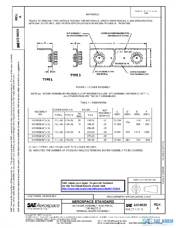 SAE AS18029A PDF