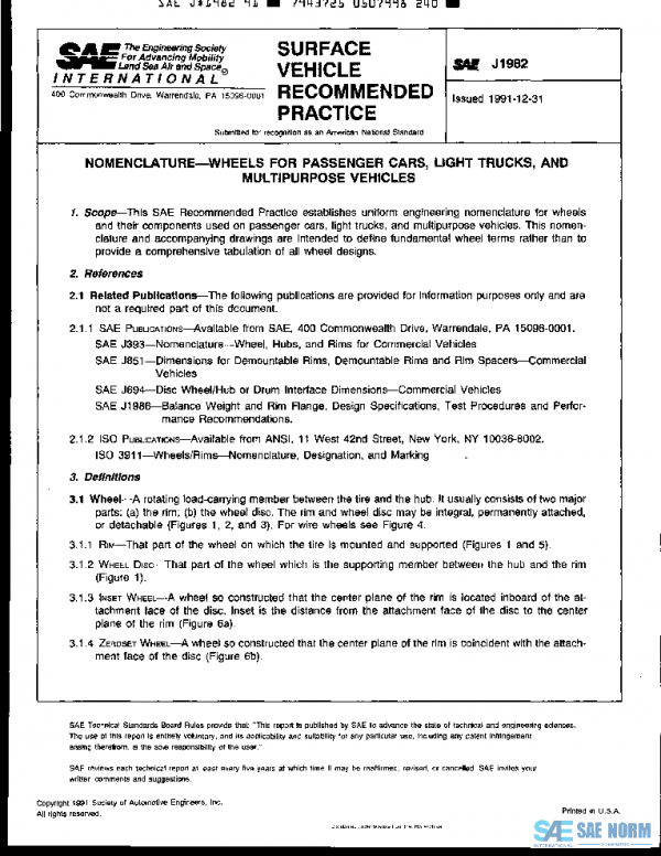 SAE J1982_199112 PDF