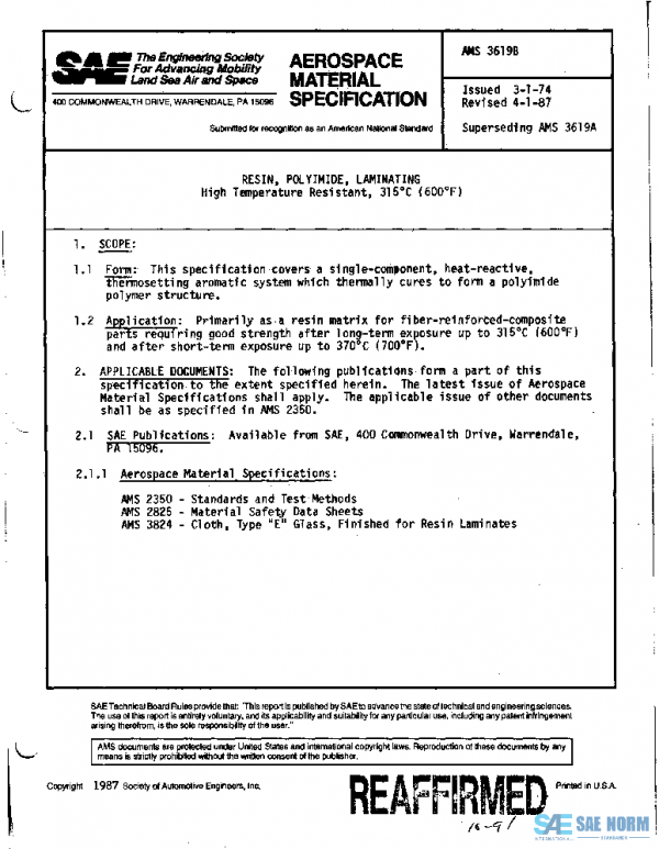 SAE AMS3619B PDF SAE AMS3619B PDF