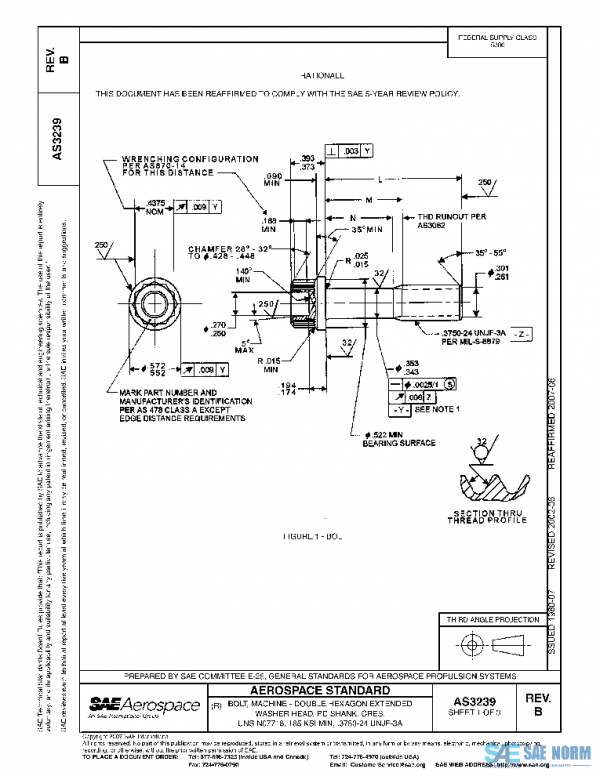 SAE AS3239B PDF SAE AS3239B PDF