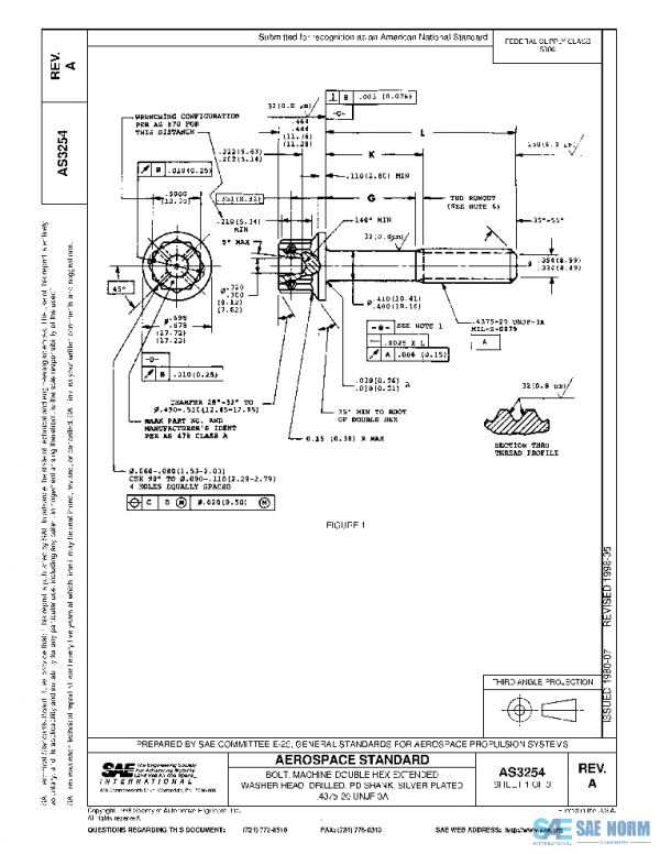 SAE AS3254A PDF