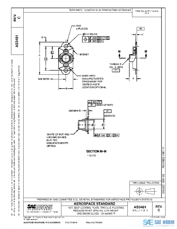 SAE AS3481C PDF SAE AS3481C PDF