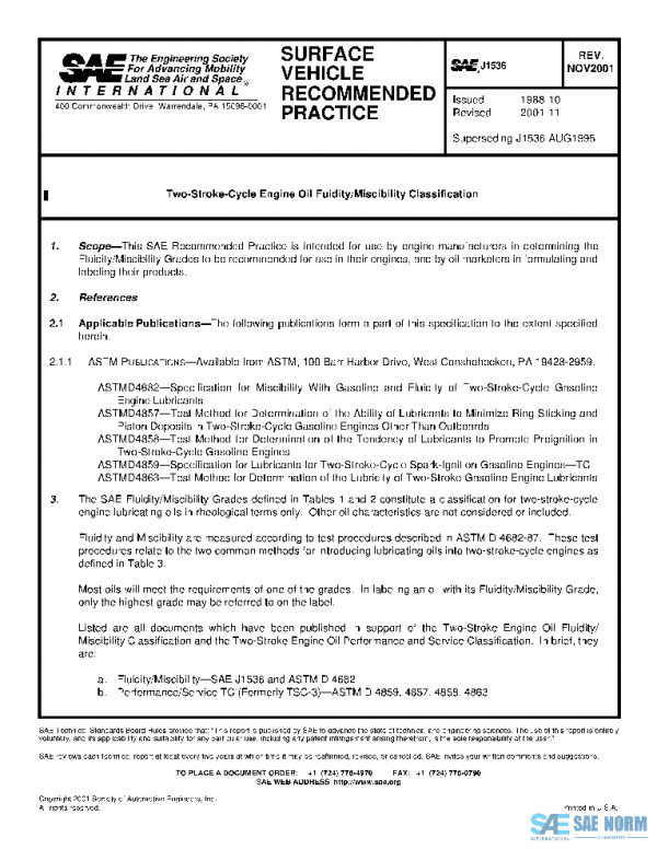 SAE J1536_200111 PDF