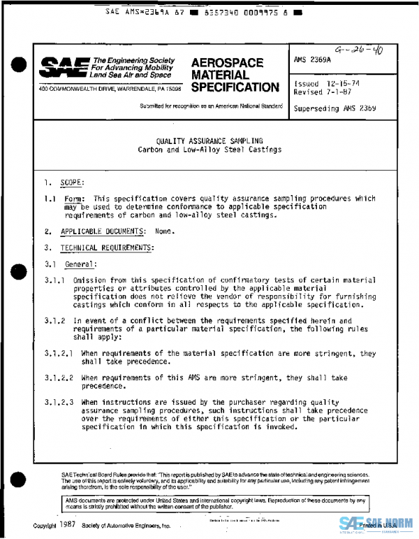 SAE AMS2369A PDF
