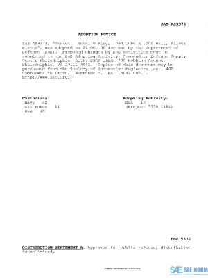 SAE AS9374 PDF