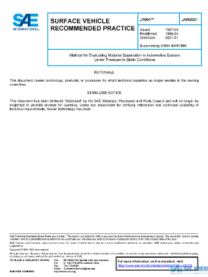 SAE J1864_202101 PDF