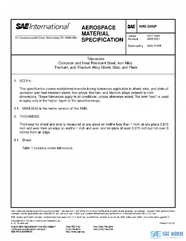 SAE AMS2242F PDF