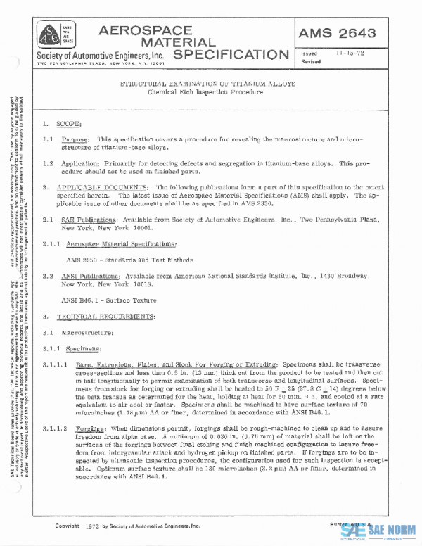SAE AMS2643 PDF