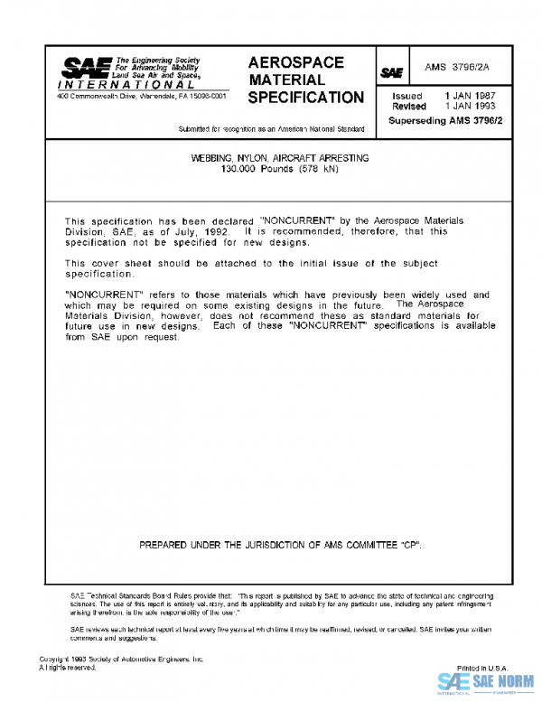 SAE AMS3796/2A PDF