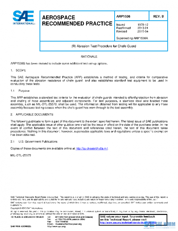 SAE ARP1536B PDF