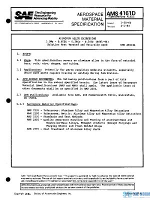 SAE AMS4161D PDF