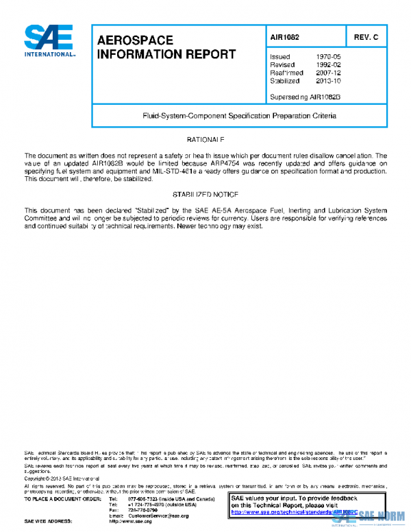 SAE AIR1082C PDF