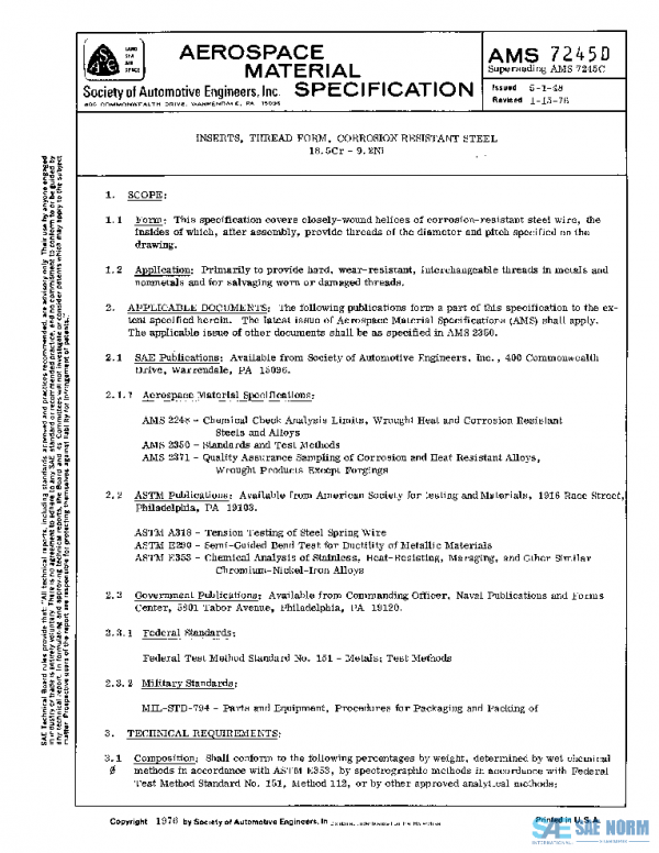 SAE AMS7245D PDF