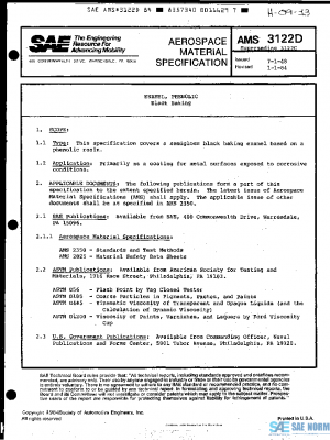 SAE AMS3122D PDF