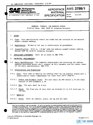 SAE AMS3799/1 PDF