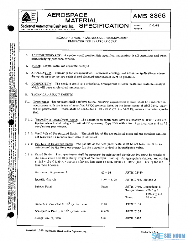 SAE AMS3368 PDF SAE AMS3368 PDF