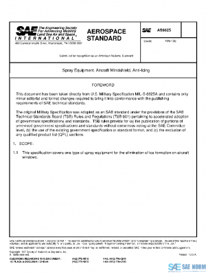 SAE AS6625 PDF