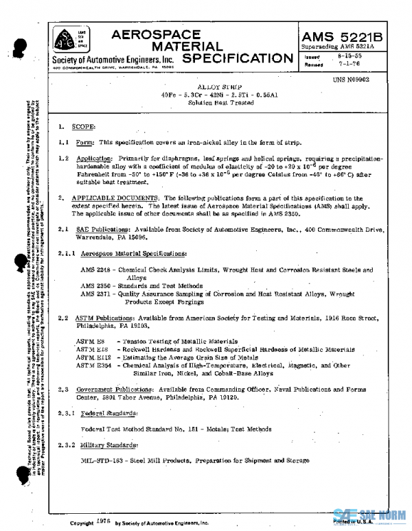 SAE AMS5221B PDF