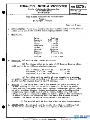 SAE AMS5570D PDF