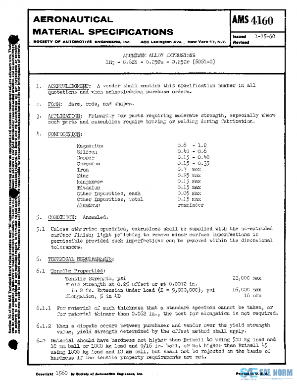 SAE AMS4160 PDF