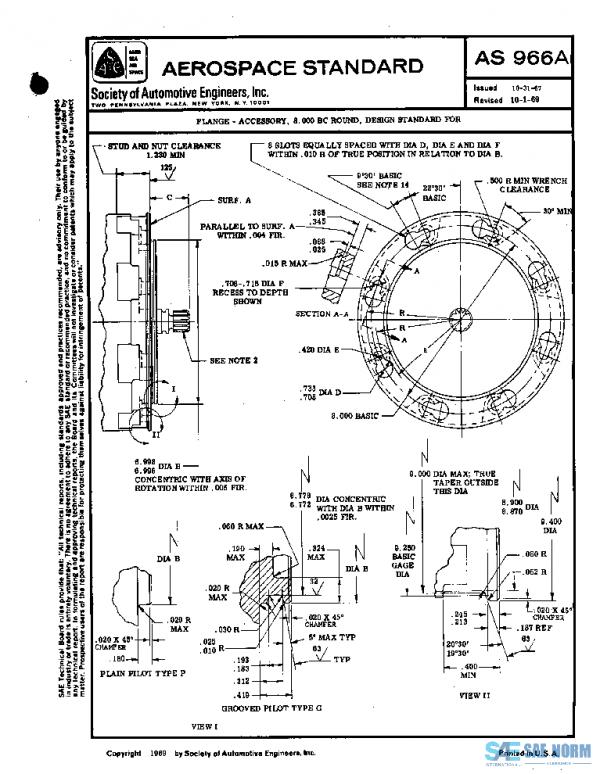 SAE AS966A PDF