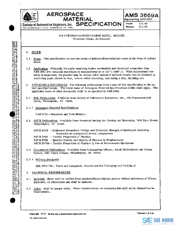SAE AMS3669A PDF