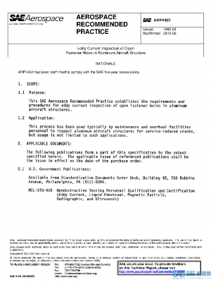SAE ARP4402 PDF