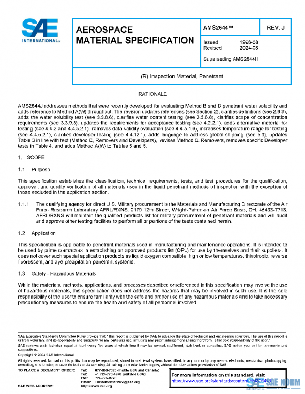 SAE AMS2644J PDF