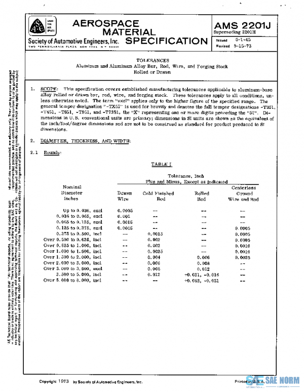 SAE AMS2201J PDF SAE AMS2201J PDF