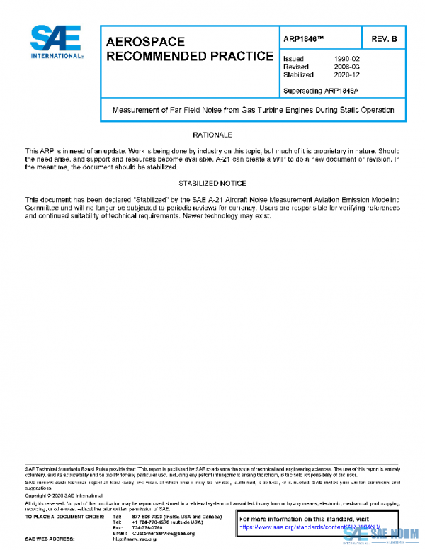 SAE ARP1846B PDF