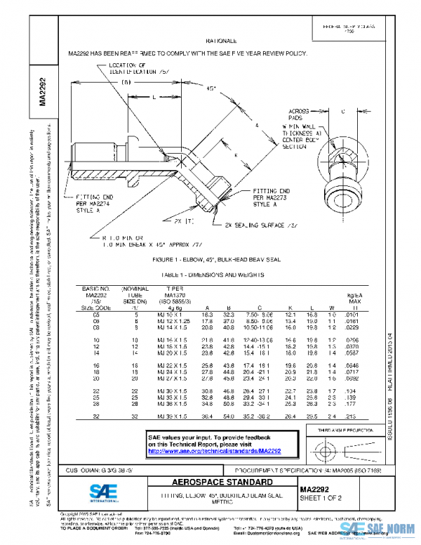SAE MA2292 PDF SAE MA2292 PDF