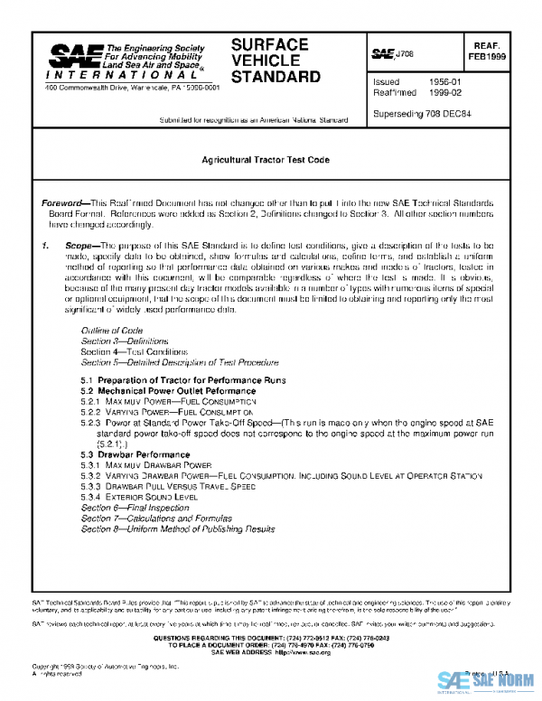 SAE J708_199902 PDF SAE J708_199902 PDF