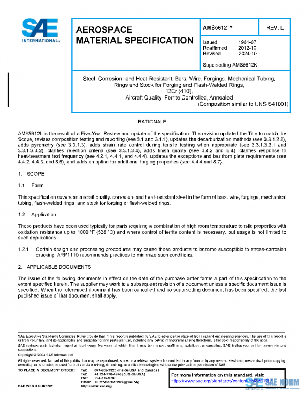 SAE AMS5612L PDF